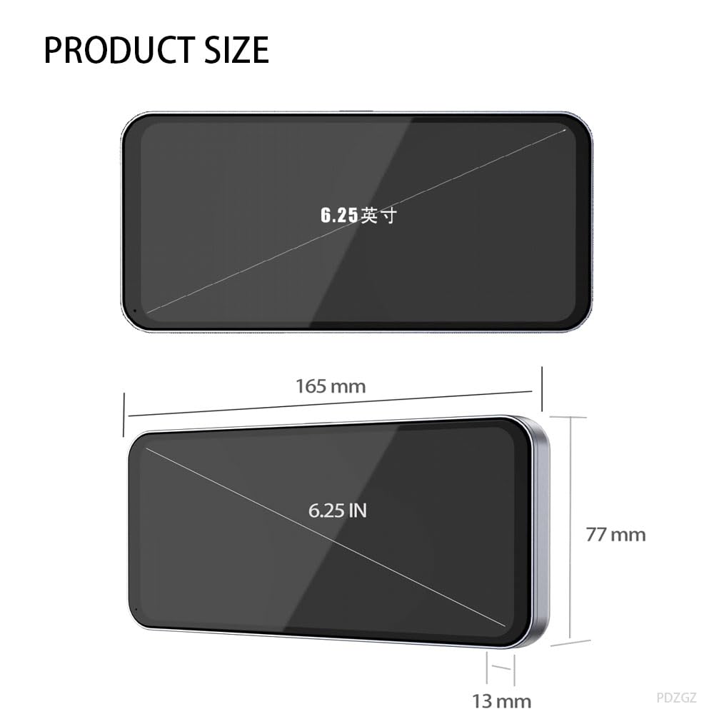 6.25" Blind Spot Monitoring System with Dual Side Cameras