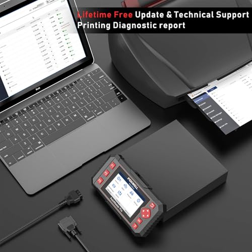 OBD2 Diagnostic Scanner for Engine, ABS, SRS & Transmission