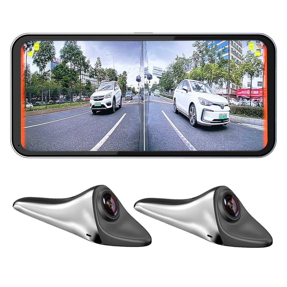 Blind Spot Monitoring System with Camera & Warning Display