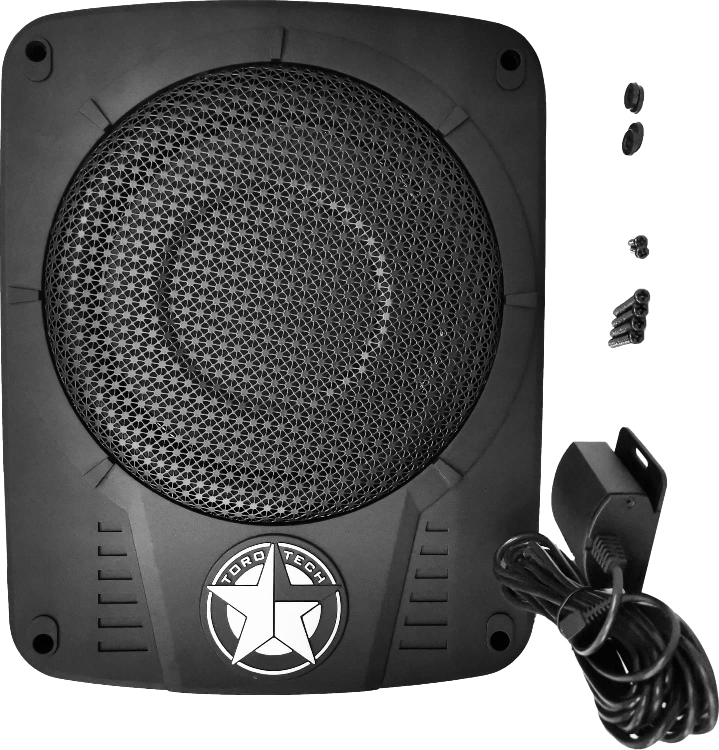 10" Slim Under-Seat Active Subwoofer with 300W RMS Amplifier
