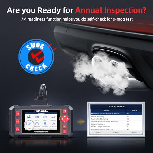 OBD2 Diagnostic Scanner for Engine, ABS, SRS & Transmission