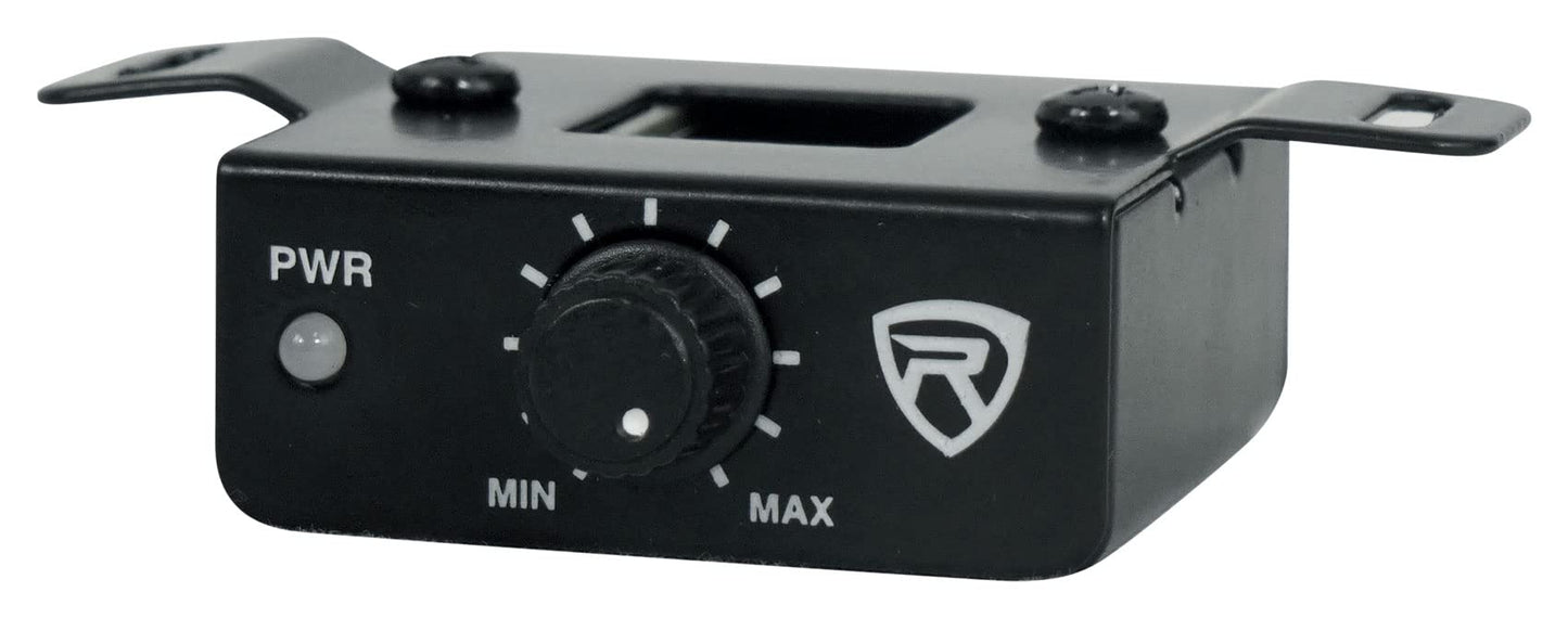 Slim Under-Seat Powered Subwoofer with Built-In Amplifier