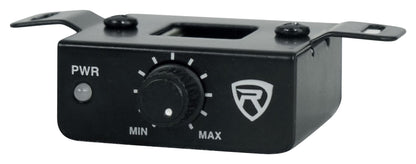 Slim Under-Seat Powered Subwoofer with Built-In Amplifier
