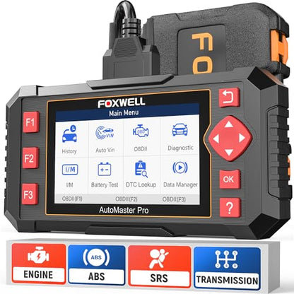 OBD2 Diagnostic Scanner for Engine, ABS, SRS & Transmission