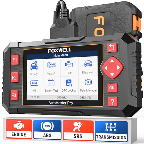 OBD2 Diagnostic Scanner for Engine, ABS, SRS & Transmission