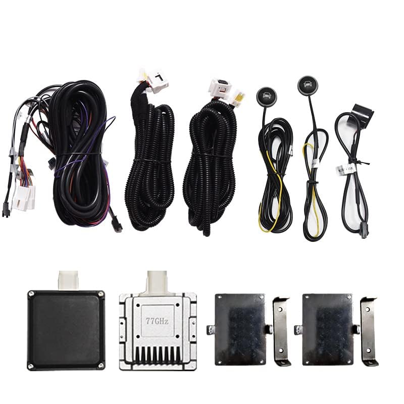 Blind Spot Monitoring System with 77GHz Radar & Lane Change Alerts