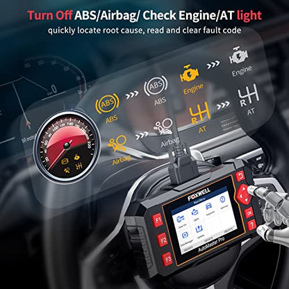 OBD2 Diagnostic Scanner for Engine, ABS, SRS & Transmission