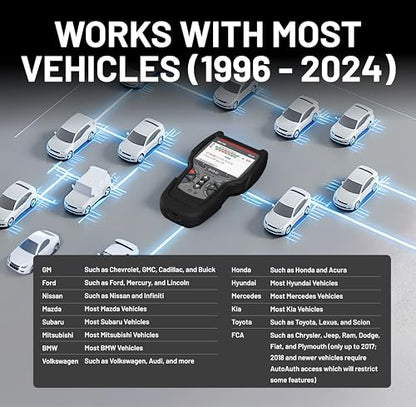 OBD2 Bidirectional Scan Tool for Complete Vehicle Diagnostics