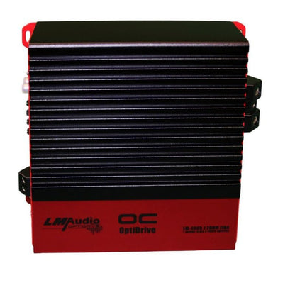 1-Channel Car Amplifier with Bass Boost & Subwoofer Control