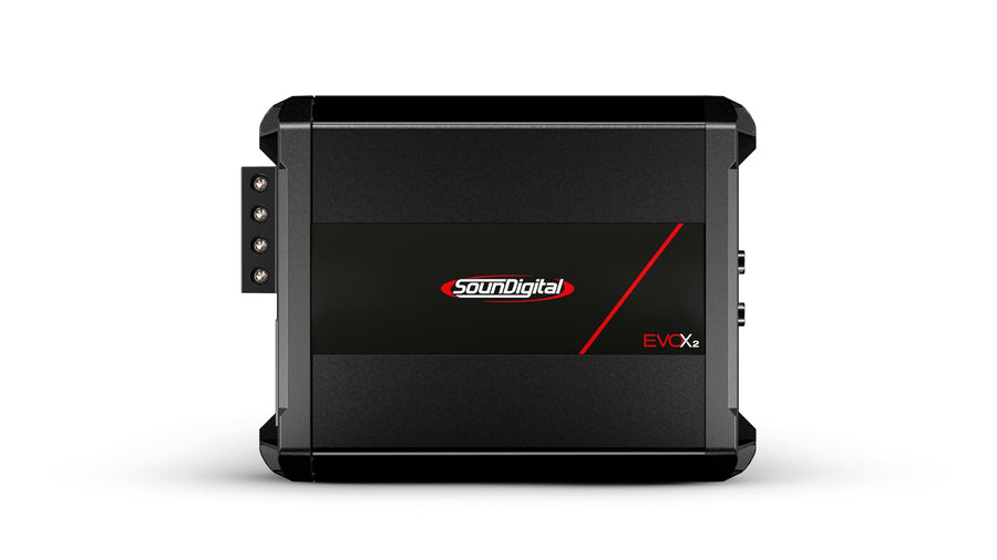 4-Channel 600W RMS Car Amplifier, 2Ω