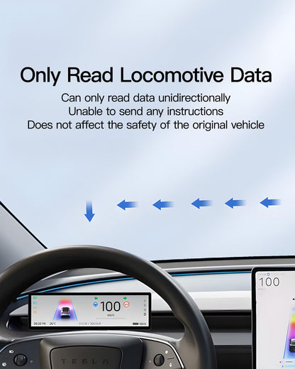 Portable Smart LCD Display for Model 3 & Model Y