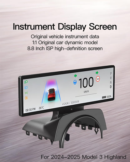 Portable Smart LCD Display for Model 3 & Model Y