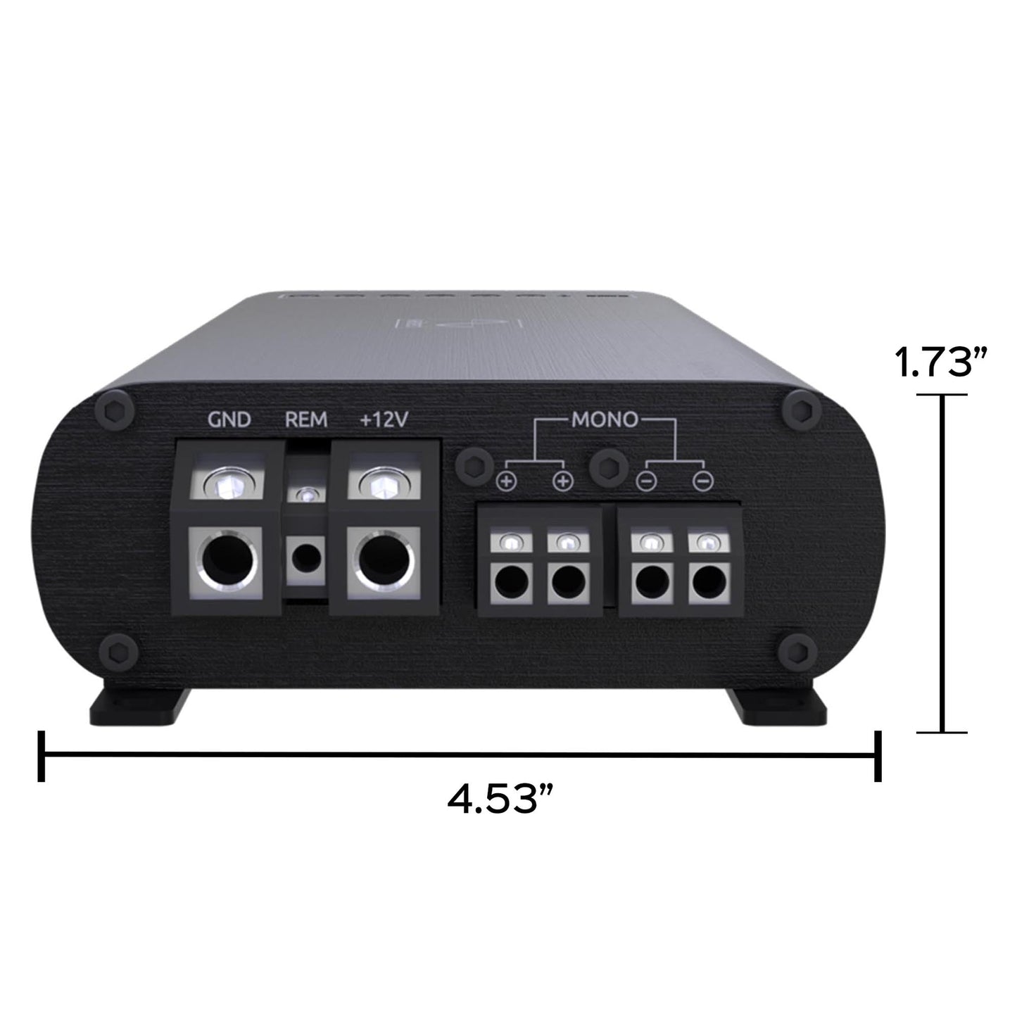 500W Mono Car Amplifier with Bass Control Knob