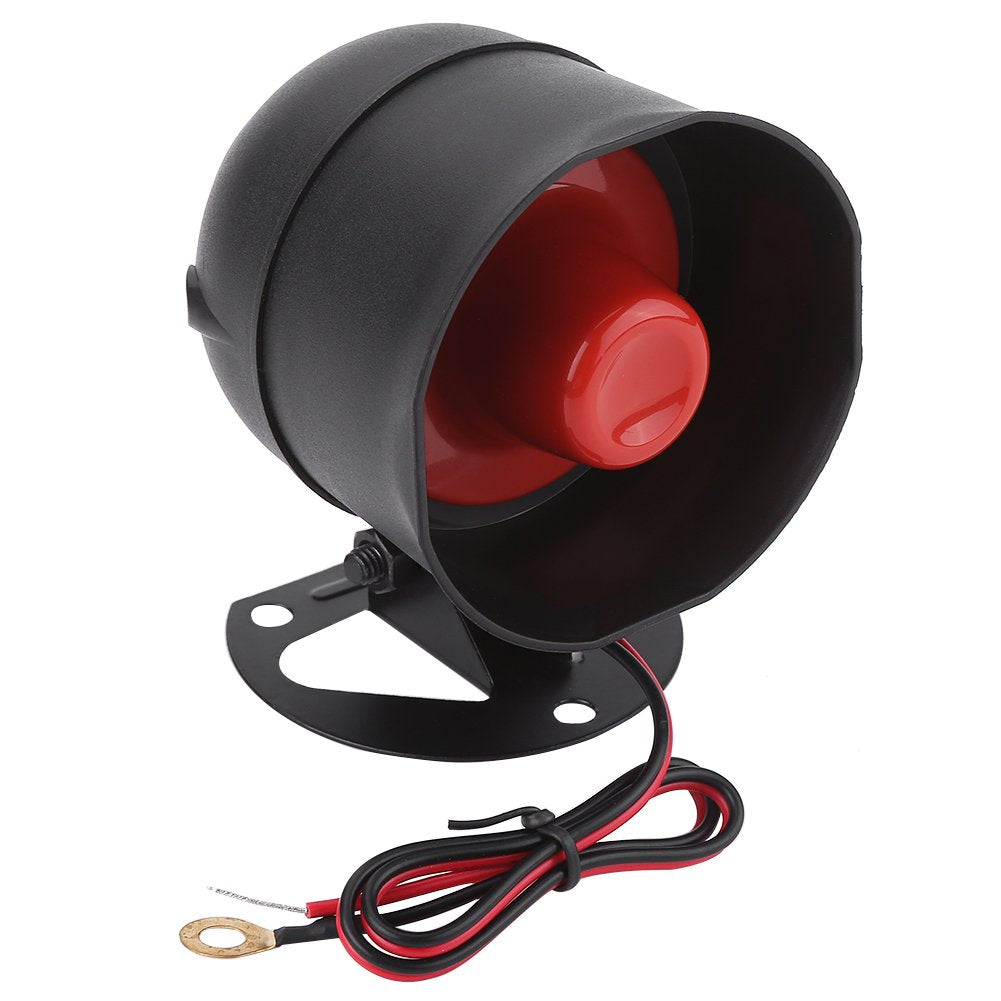 Car Security Alarm System with Shock Sensor & Keyless Entry