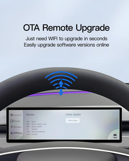 Portable Smart LCD Display for Model 3 & Model Y