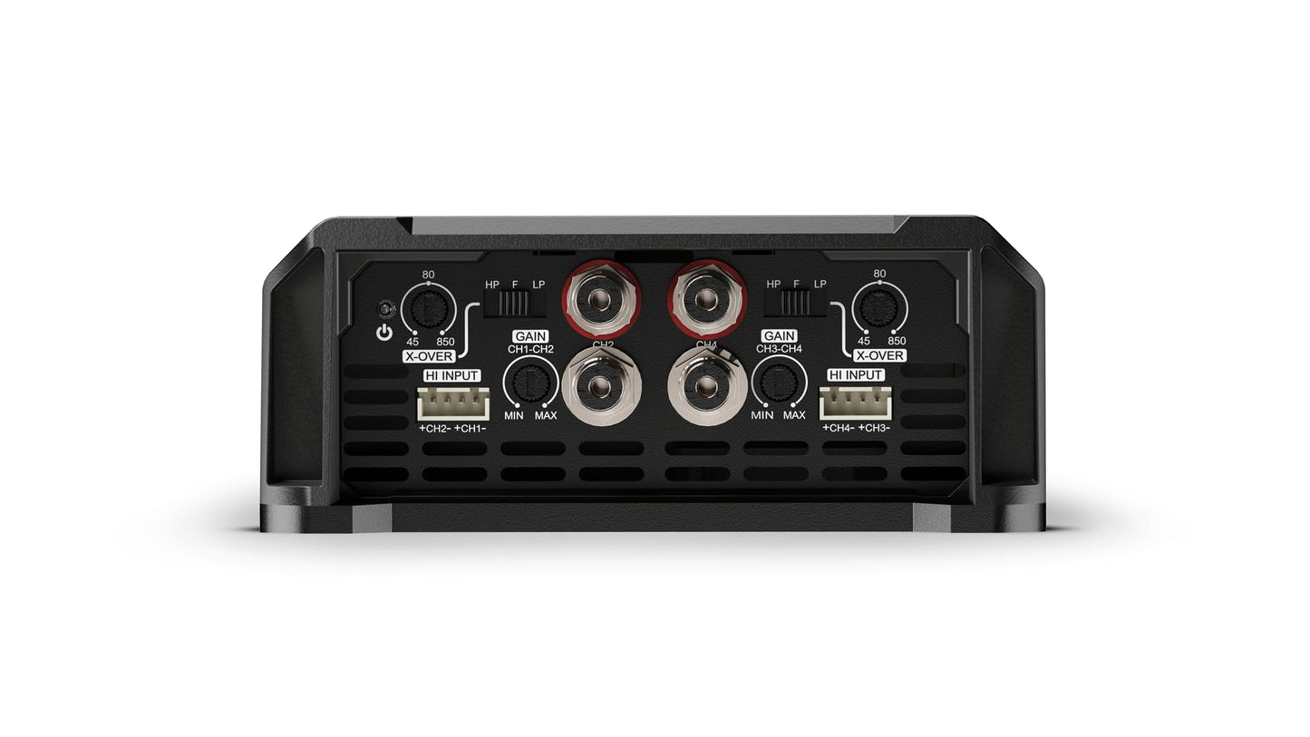 4-Channel 600W RMS Car Amplifier, 2Ω
