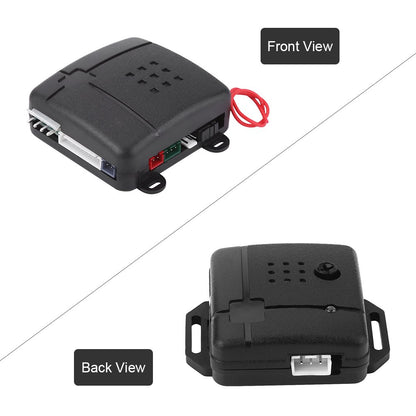 Car Security Alarm System with Shock Sensor & Keyless Entry