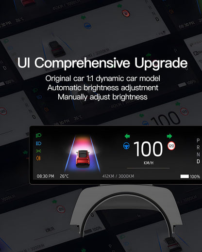 Portable Smart LCD Display for Model 3 & Model Y