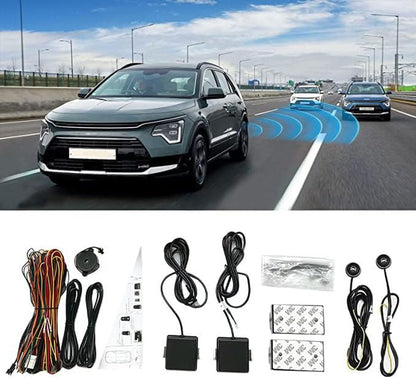 Blind Spot Monitoring System with 77GHz Radar & Lane Change Alerts