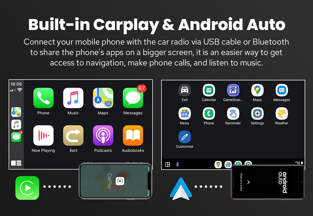 Android 9" Touchscreen Head Unit for 2012–2016 SUV with DSP & 4G