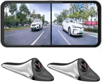 AI Blind Spot Monitoring System with Camera & Display