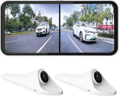 AI Blind Spot Monitoring System with Camera & Display