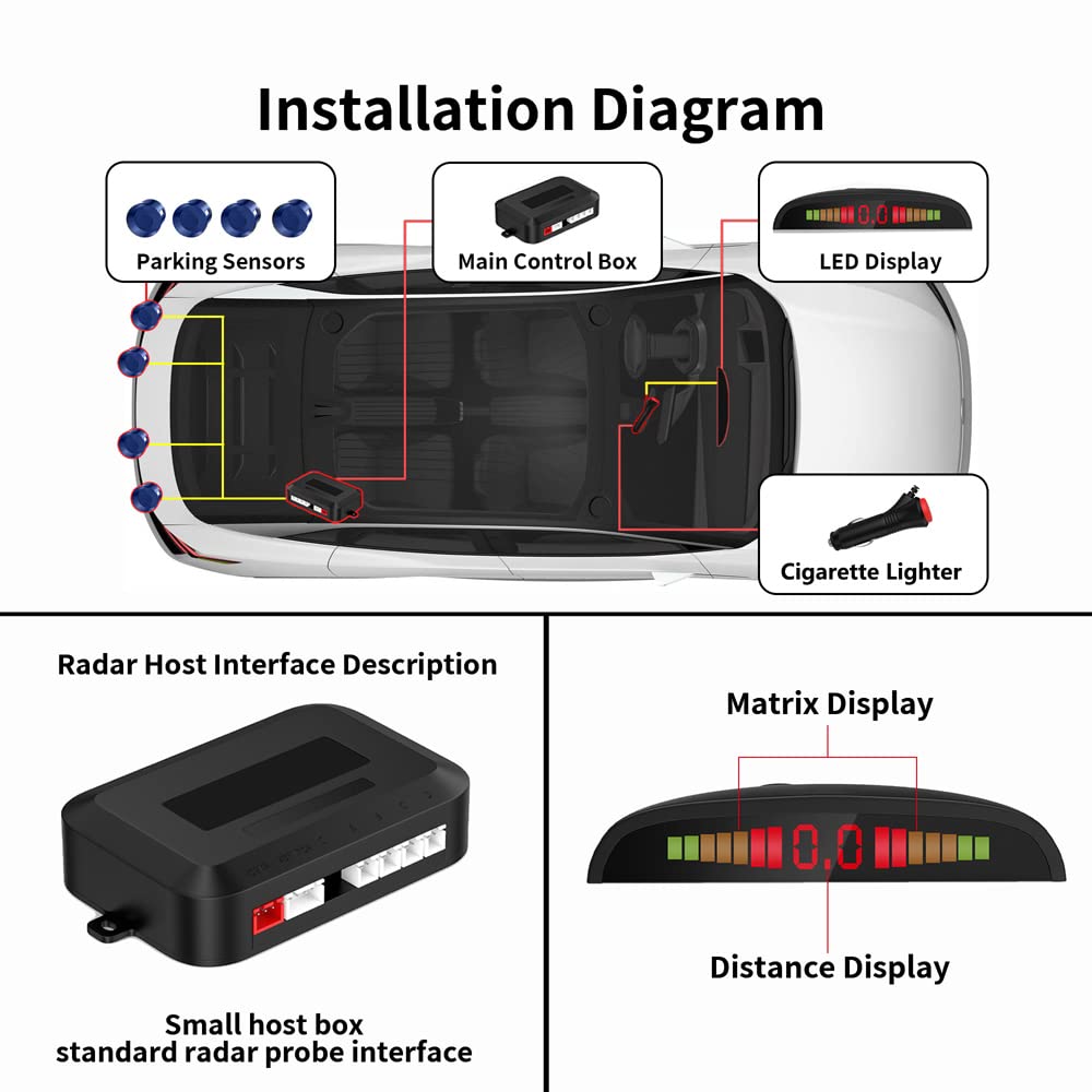 Wireless Reversing Sensor Kit