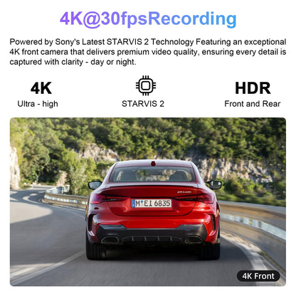 4K Dash Cam for GMC Sierra