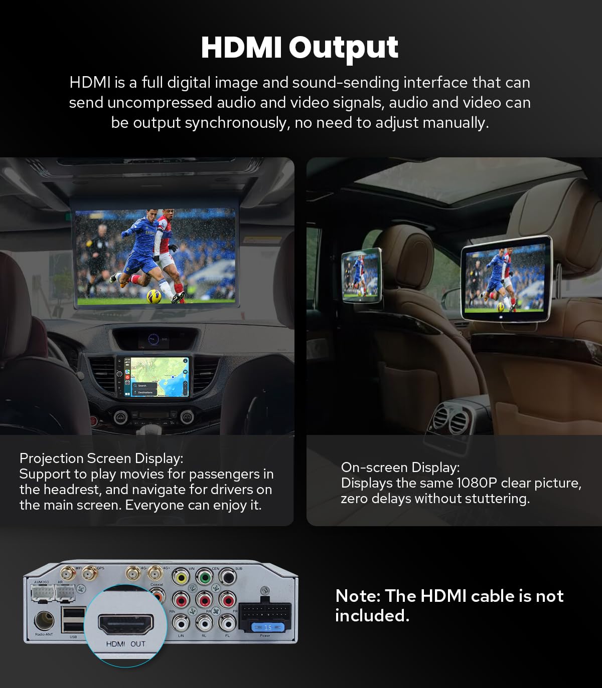 Android 9" Touchscreen Head Unit for 2012–2016 SUV with DSP & 4G