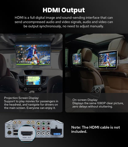 Android 9" Touchscreen Head Unit for 2012–2016 SUV with DSP & 4G