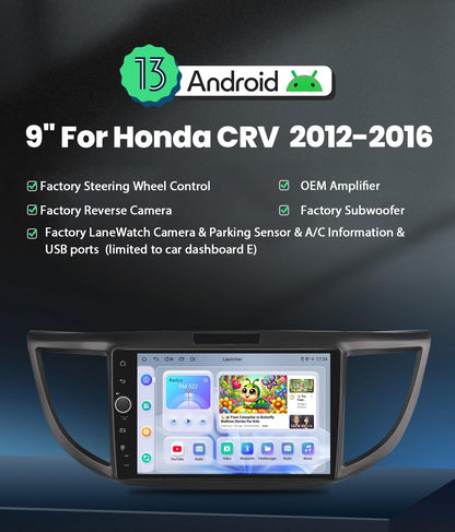 Android 9" Touchscreen Head Unit for 2012–2016 SUV with DSP & 4G