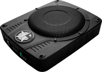 10" Slim Under-Seat Active Subwoofer with 300W RMS Amplifier