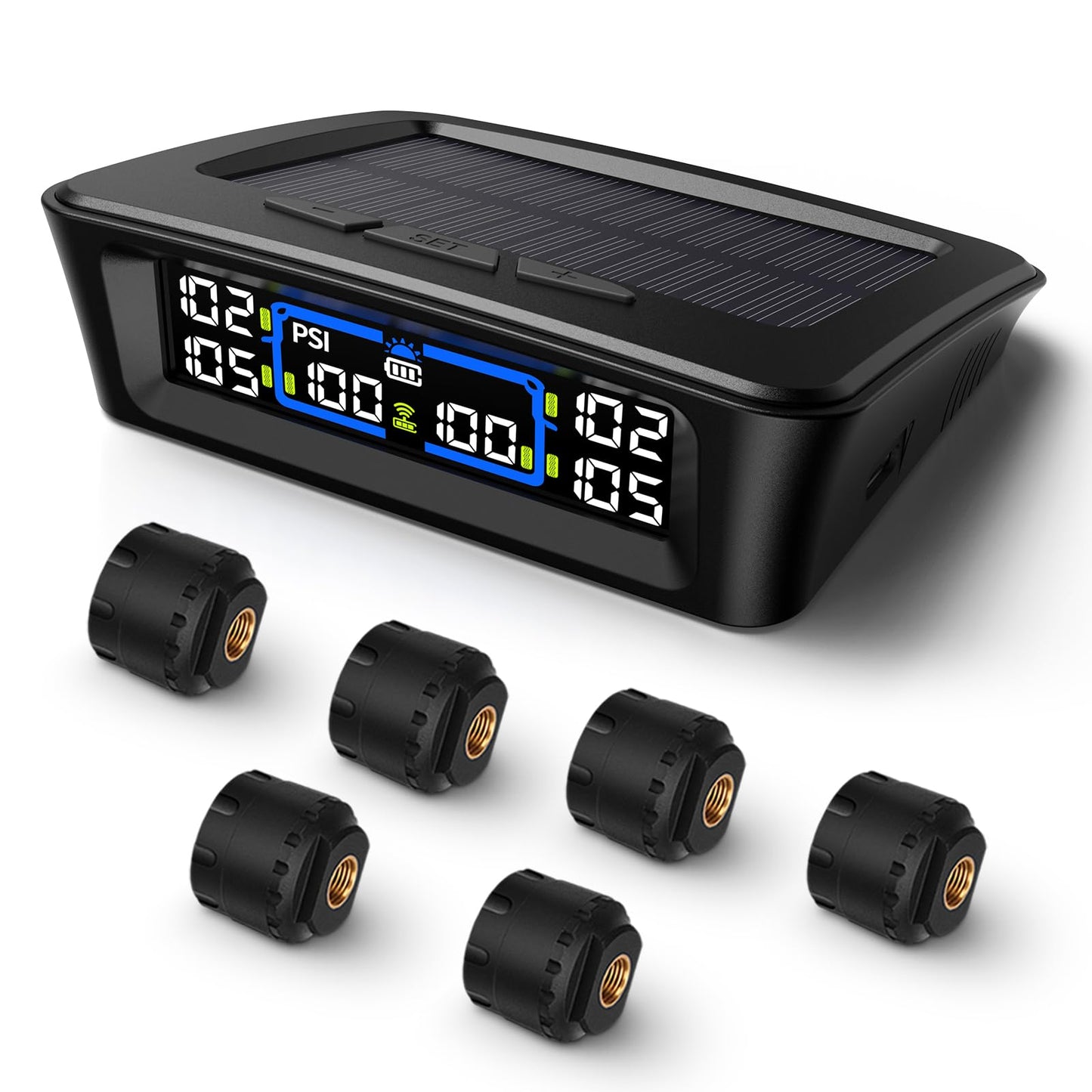 TM12 Tire Pressure Monitoring System with 4 or 6 Sensors