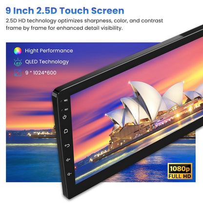 9" Android Touchscreen Stereo for 2006–2015 Roadster with Wireless CarPlay & Android Auto