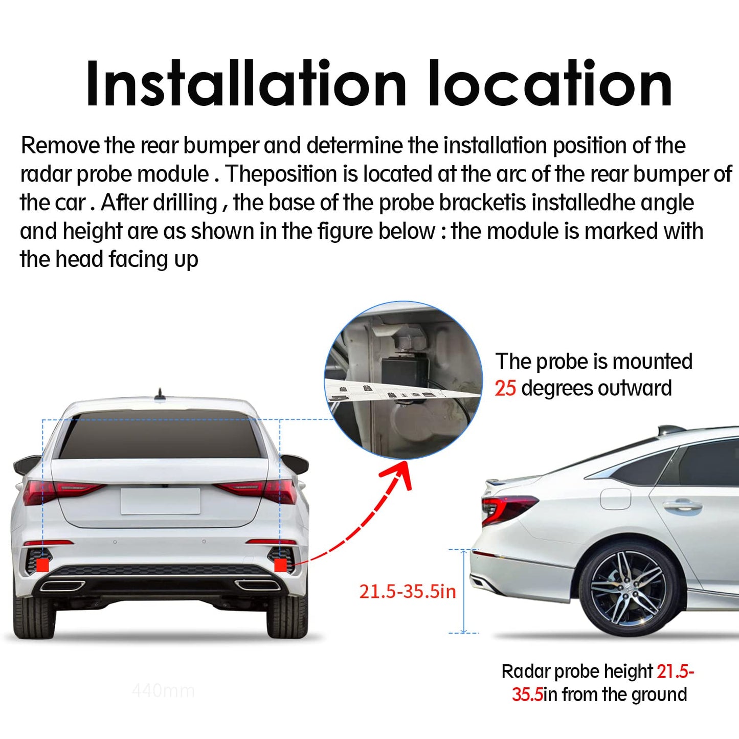 Blind Spot Monitoring System with 77GHz Radar & Lane Change Alerts