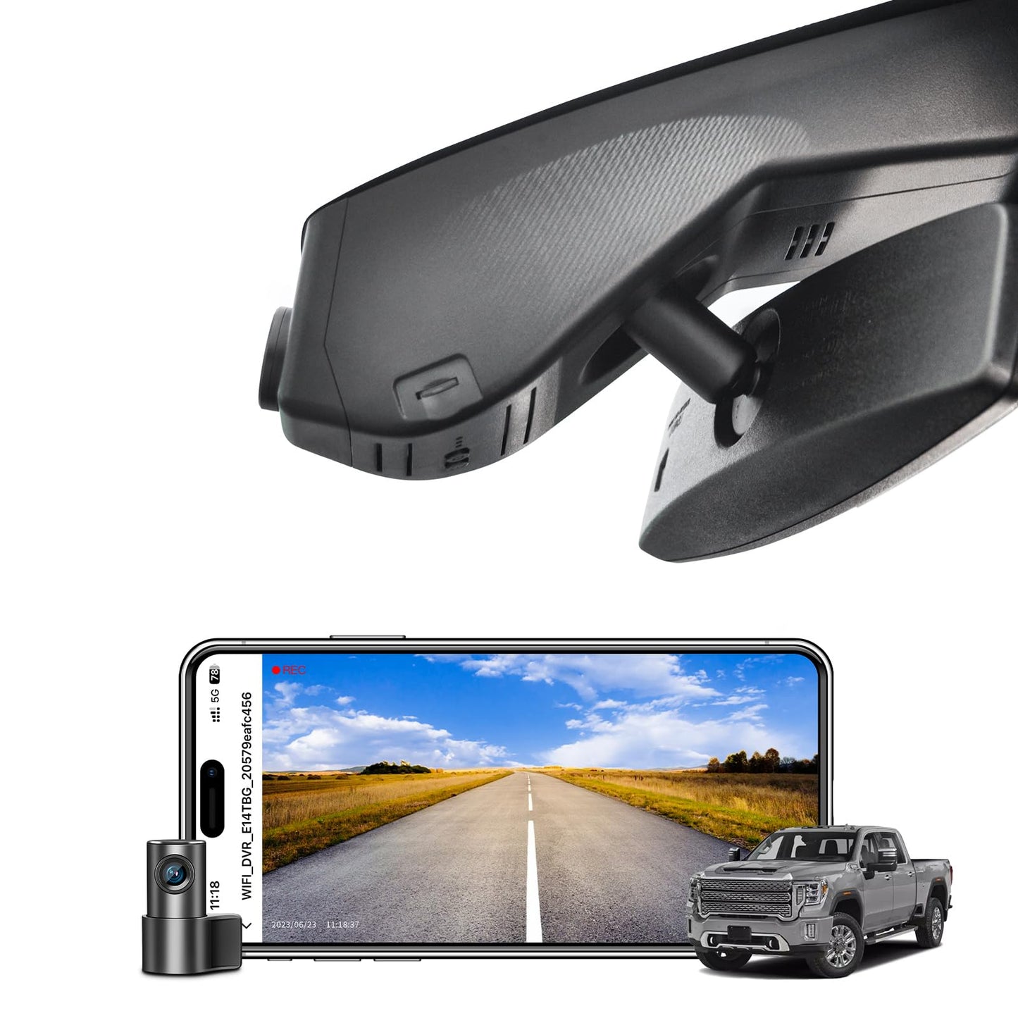 4K Dash Cam for GMC Sierra