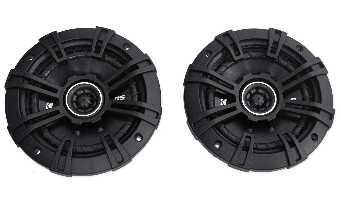 5.25" 2-Way Car Coaxial Speakers, 200W, 4Ω (Pair)