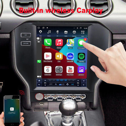 Android Touchscreen Head Unit for 2015–2023 Mustang with CarPlay & Android Auto