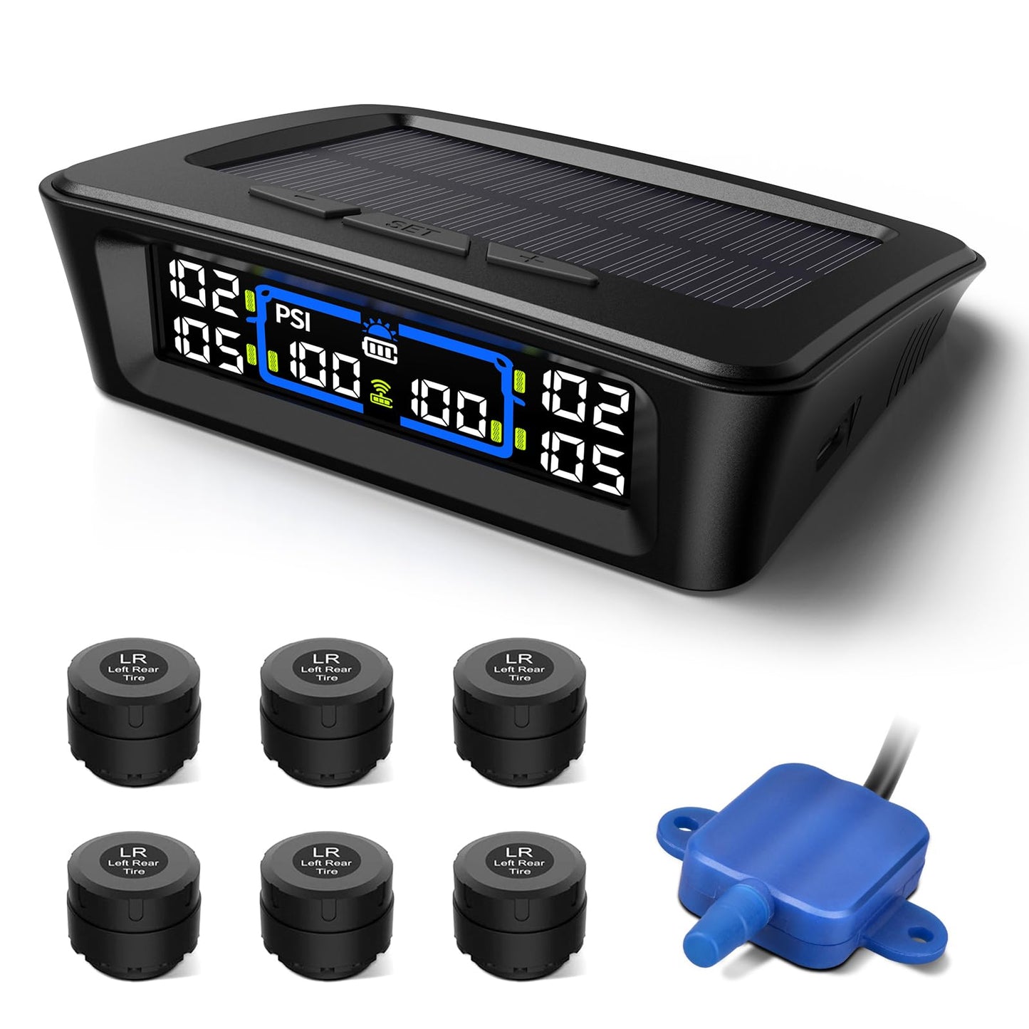 TM12 Tire Pressure Monitoring System with 4 or 6 Sensors
