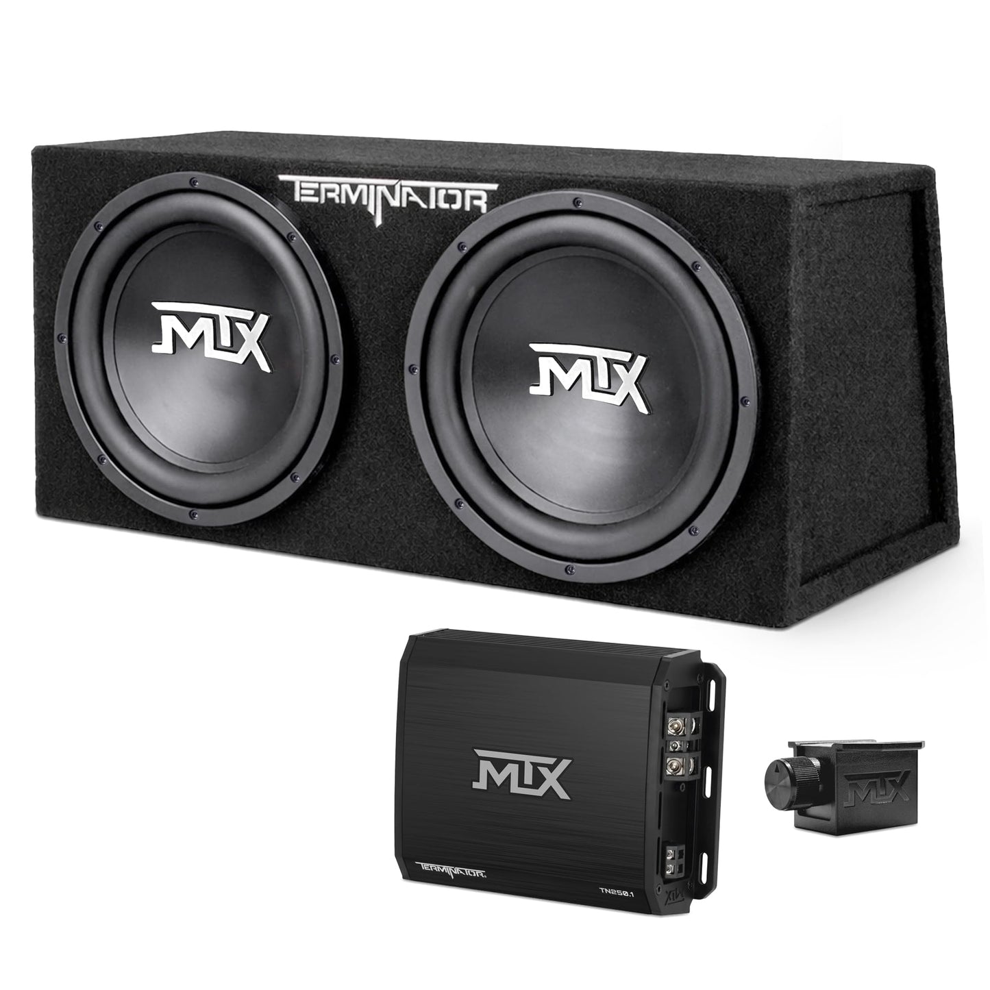 Loaded Car Subwoofer Enclosure System, 1200W Max Power