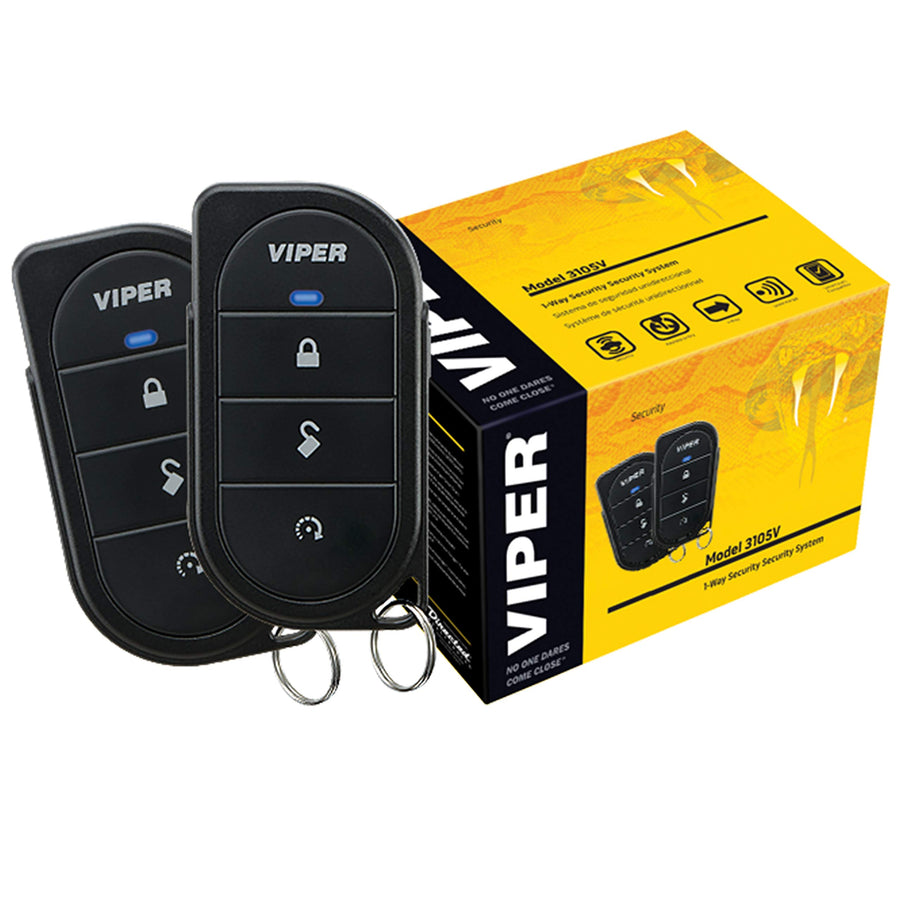 1-Way Car Alarm & Keyless Entry System