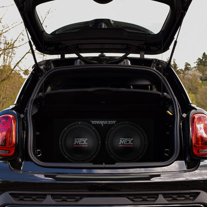 Loaded Car Subwoofer Enclosure System, 1200W Max Power
