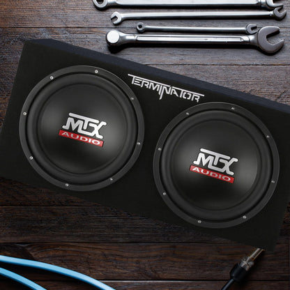Loaded Car Subwoofer Enclosure System, 1200W Max Power