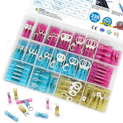 Waterproof Heat Shrink Wire Connector Kit for Automotive & Marine