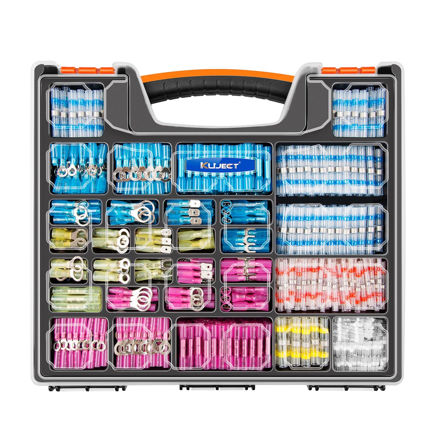 Heat Shrink Wire Connector Kit with Waterproof Crimp Terminals